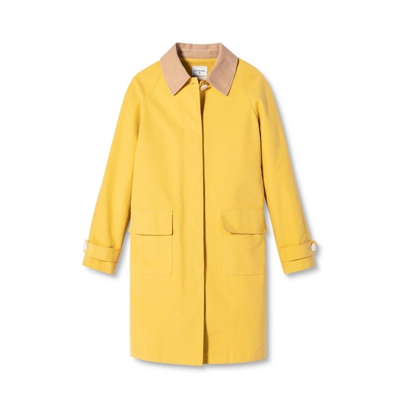 Long Sleeve Collared Front Button-Down Coat - Picture 2 of 2